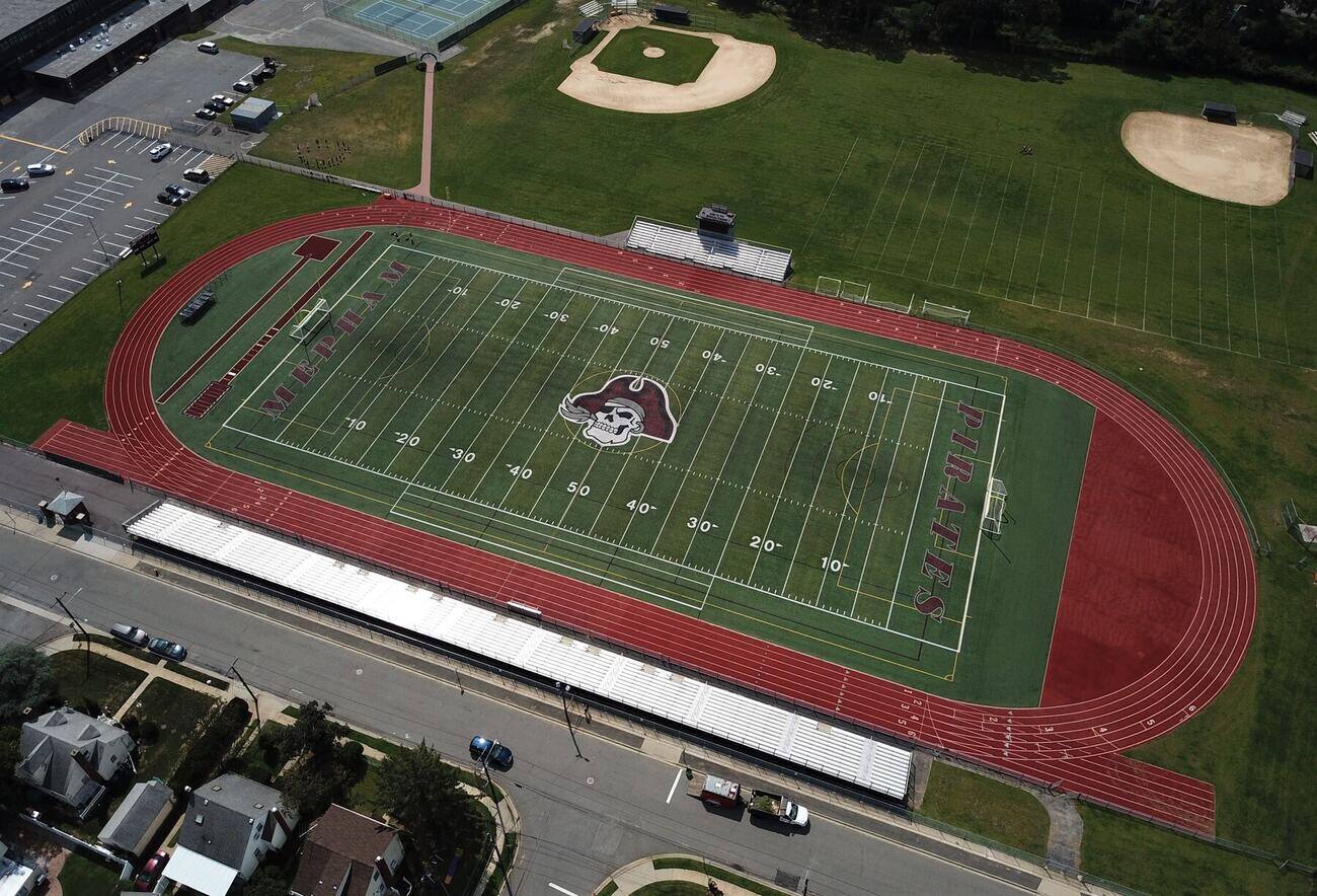 Wellington C. Mepham HS field