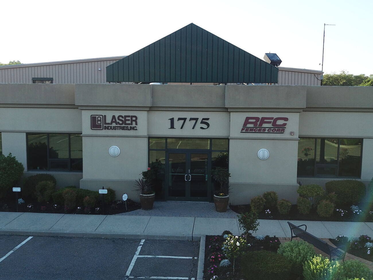 Laser Industries headquarters at 1775 Route 25, Ridge NY